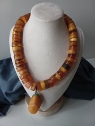 Vintage Baltic Amber Necklace