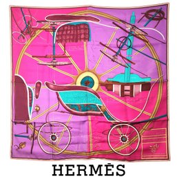 Hermes RARE Projet De Voiture Petit Duc Bateau Scarf