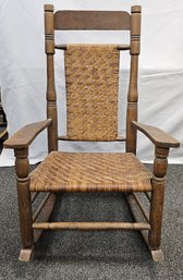 Vintage Wood Rocking Chair