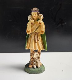 Vintage Avon Shepard Boy With Lambs Home Decor