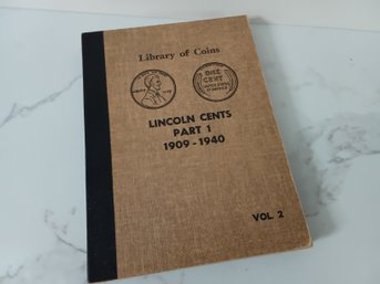 Library Of Coins Lincoln Cents Part 1 - VOL 2 /1909-1940 Set #67