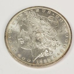 1885-O Morgan Silver Dollar Uncirculated (141 Years Old)
