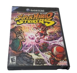 2005 Super Mario Strikers Nintendo GameCube Video Game W/case & Manual