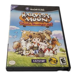 2003 Harvest Moon: Another Wonderful Life For The Nintendo GameCube Video Game W/case & Manual