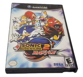 2001 Nintendo GameCube Sonic Adventure 2: Battle Video Game W/ Case & Manual