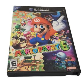 2004Mario Party 6 Nintendo GameCube Complete CIB W/ Case & Manual