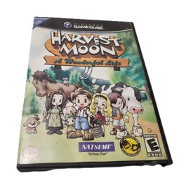 2004 Nintendo GameCube Harvest Moon: A Wonderful Life Video Game CIB W/case & Manual