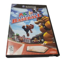 2005 Nintendo GameCube Mario Superstar Baseball Video Game CIB W/ Case & Manual