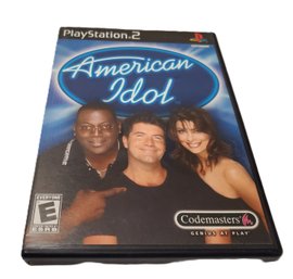 Sony PlayStation 2 Video Game American Idol CIB W/case & Manual