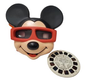 1989 View Master Walt Disney Mickey Mouse 3D View With One Reel