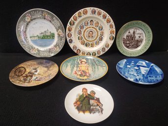 Vintage Mixed Lot Collectible Plates-