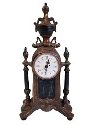 Unique Flozari Resin Mantel Clock - Battery Operated