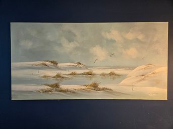 Catherine Parker Melton Signed Oil On Canvass