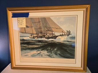 Thomas Hoyne 'First LIfe' Signed Off-set Lithograph.  #230/550
