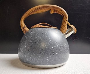 Belanko Wood Handle Stove Top Tea Kettle