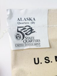 2008 U.S. Mint Sealed Bag Of 100 UNC Quarters $25 Dollars Face  ALASKA  - Denver