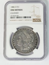1886-O Morgan Silver Dollar NGC Slab