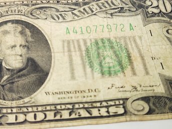 1934 Series Old Style $20 Dollar Bill (92 Years Old)