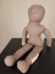 Handmade Vintage African American Cloth Doll