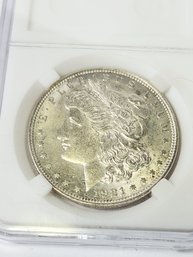 1921 Morgan SILVER Dollar   SUPER UNCIRCULATED
