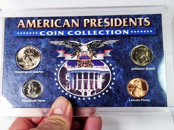 American Presidents Coin Collection Set  4 Coins