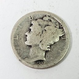 1924-S  Silver Mercury Dime TOUGH DATE