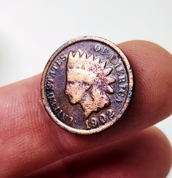 1902  Indian Head Cent US  Penny