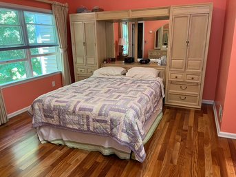 Stanley Headboard & Matching Cabinets For Queen Size Bed