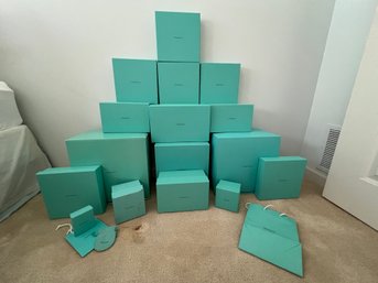 Did Someone Say 'TIFFANY' And Then Some? Boxes And Boxes,