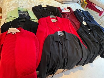 Ladies Jackets, Blazer, Sweaters, Size 6-8