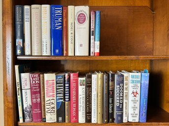 Large Mixed Book Lot - Biographies, History, Politics, Literature & Fiction