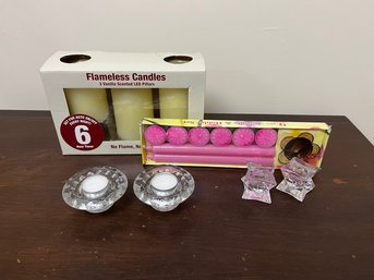 Battery Operated Candles, Real Candles, Candle Stick Holders & Votive Candle Holders