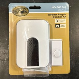 Hampton Bay Wireless Plug In Doorbell Kit New In Package