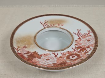Vintage Japanese Kutani Porcelain Ashtray