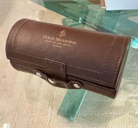 Four Seans Leather Travel Shoe Shine Kit