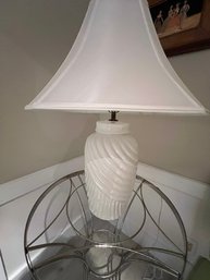 White Ceramic Table Lamp