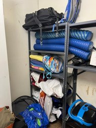 Pool Floats, Noodles, Towels & Hamper