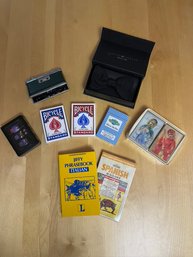 Joseph Abboud Bow Tie, Playing Cards, Stellar View Finder, Italian & Spanish Phrase Books