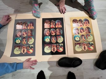 Artist Dan Barry, King Buffalo, Gersht, Works On Paper