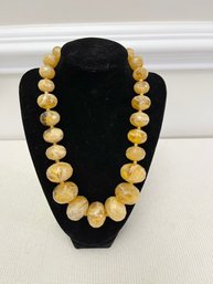 Yellow Stone Neclace
