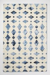 AnthropologieTufted Moroccan Tile Rug