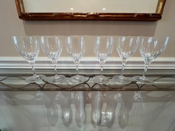 SOHO, By Rogaskaa, Hand Blown Small Tulip Shaped Wine Stems, Set Of 6