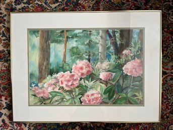 Framed Original Water Color Signed