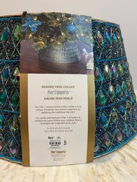 Pier 1 Beaded Tree Collar