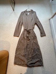 Cashmere Robe Or Full Length Sweater