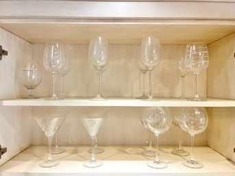 Martini & Wine Glasses