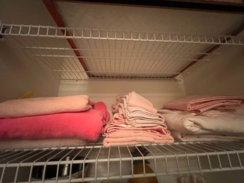 Pretty In Pink Towels And Sheets