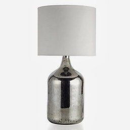 Restoration Hardware Mercury Glass Lamp