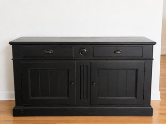 Vintage Ethan Allen Black Buffet