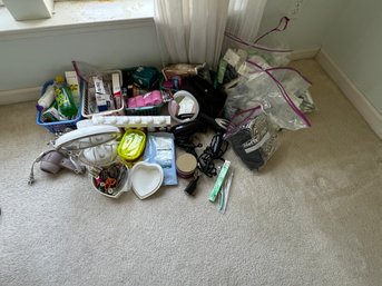 Lotions, Potions, Samples, Dryers, Make-up Mirror, All Things For Self Care